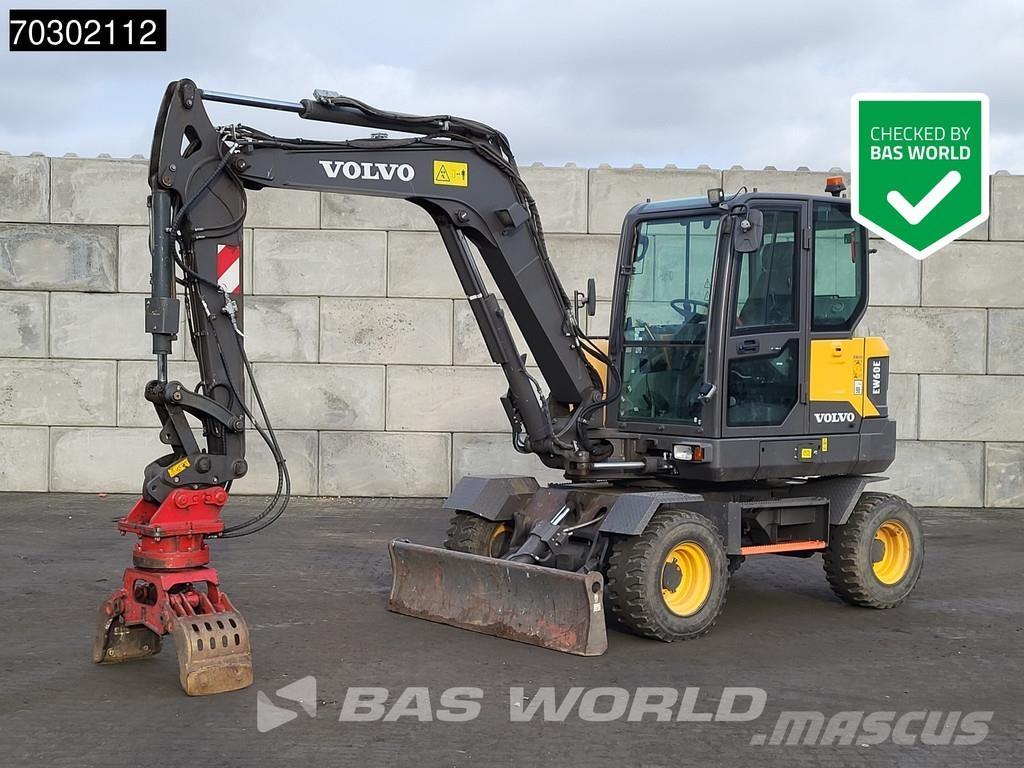 Volvo EW60 E EW60E حفارات بعجل