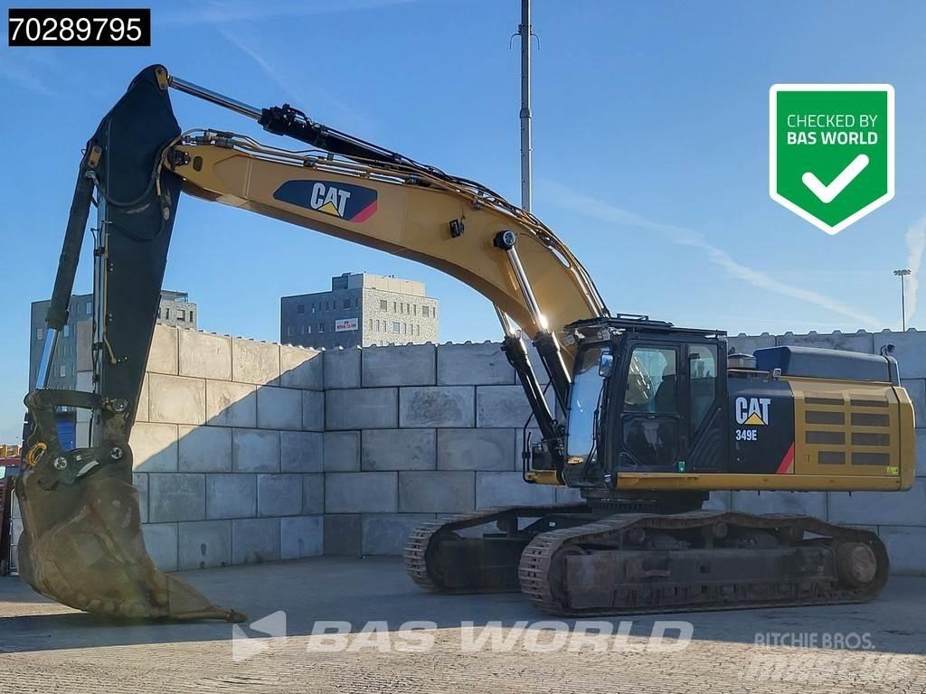 CAT 349 E L حفارات زحافة