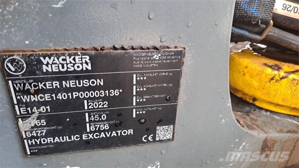 Wacker Neuson ET65 حفارات زحافة