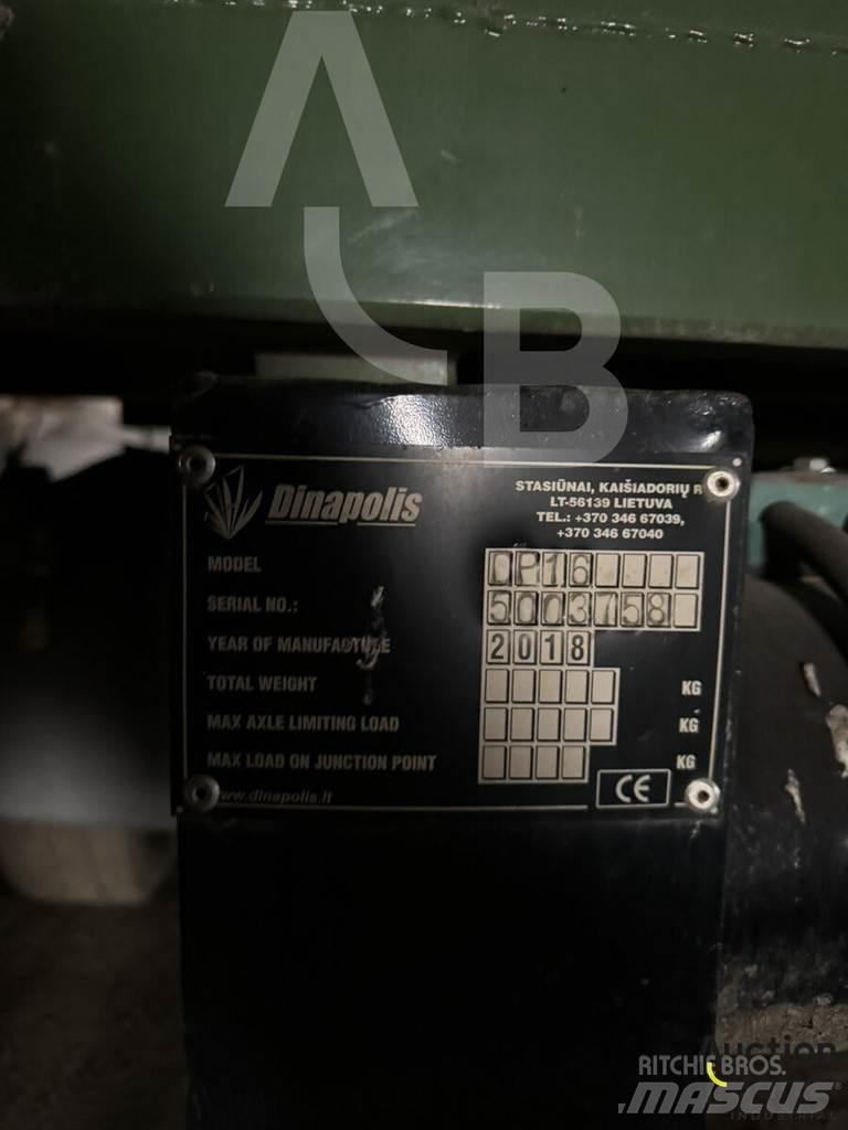 Dinapolis DP-16 نصف مقطورات بباب جانبي