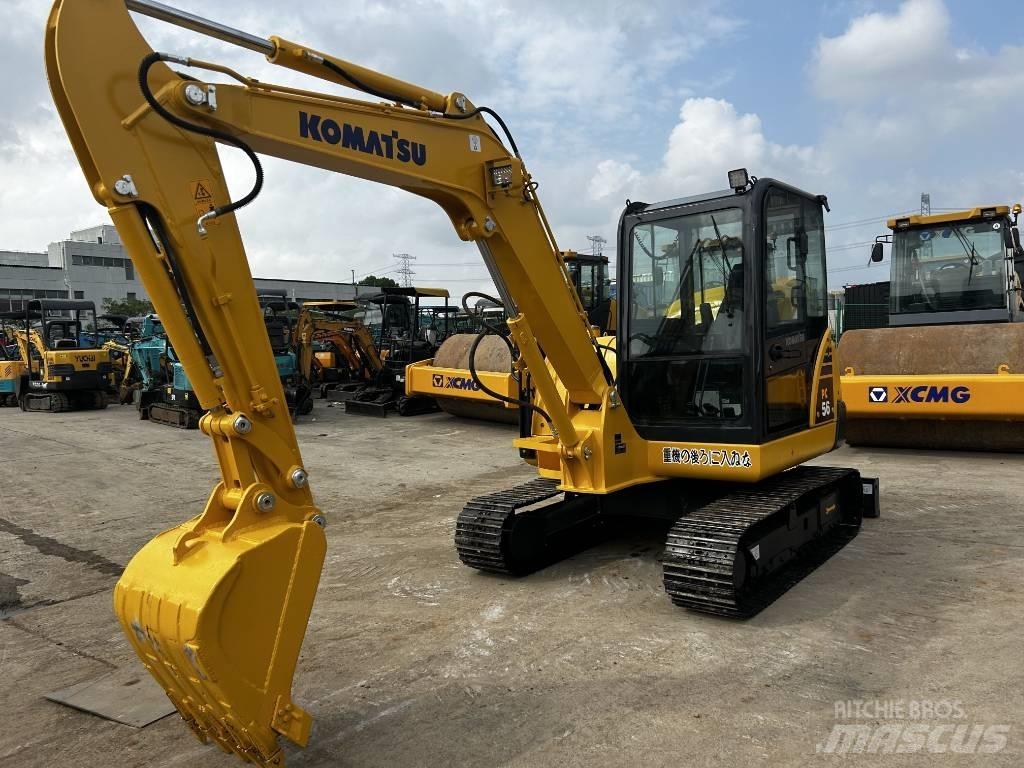 Komatsu PC 56-7 حفارات صغيرة أقل من 7 طن (حفارات صغيرة)