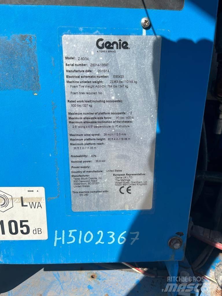 Genie Z 60/34 رافعات سلة مفصلية