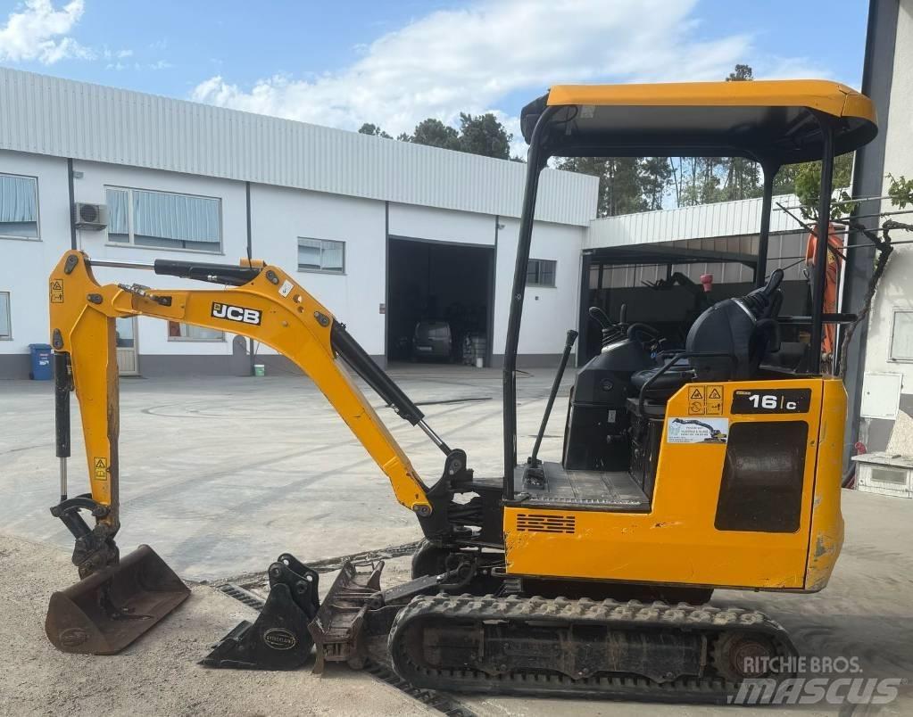 JCB 16 C-1 حفارات صغيرة أقل من 7 طن (حفارات صغيرة)
