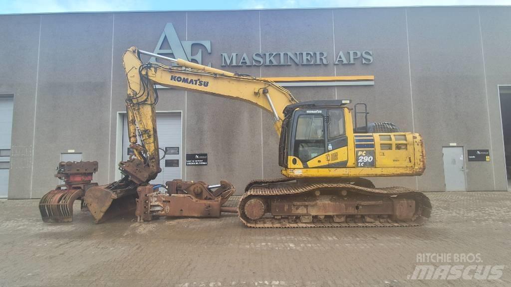 Komatsu PC 290 LC-10 حفارات زحافة