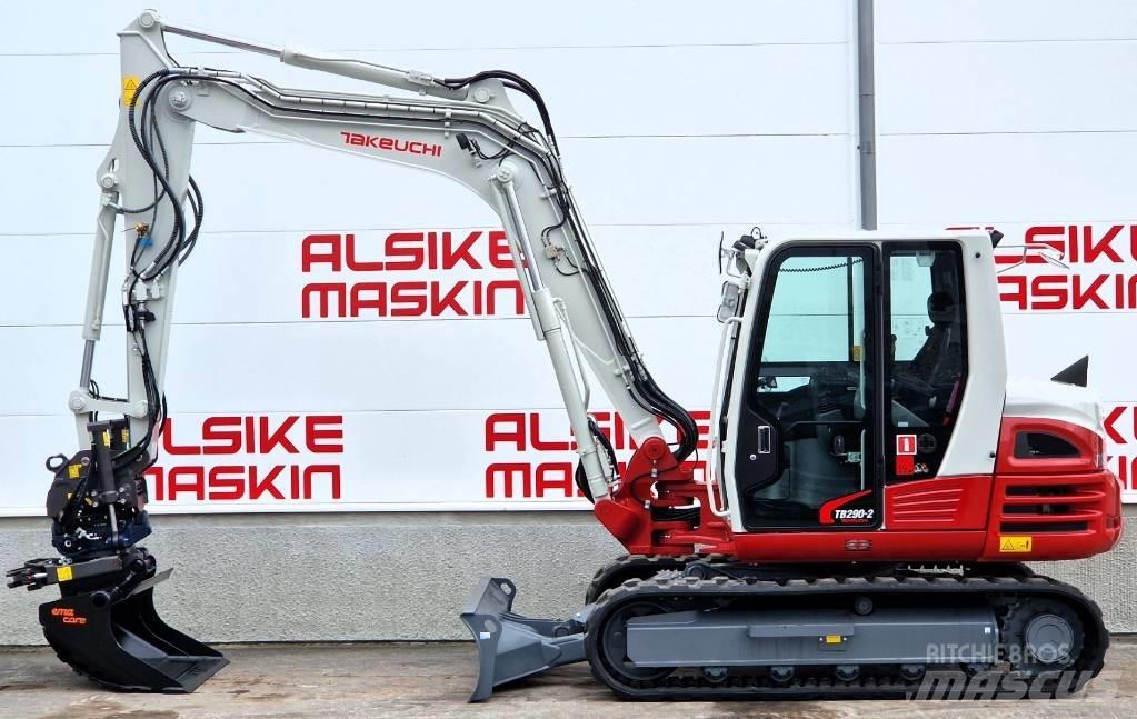 Takeuchi TB290-2 حفارات وسط 7 طن - 12 طن
