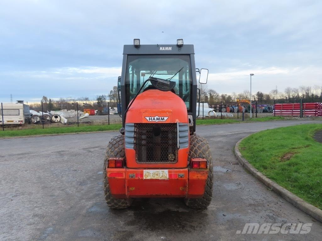 Hamm 3307 مداحل أحادية الأسطوانة