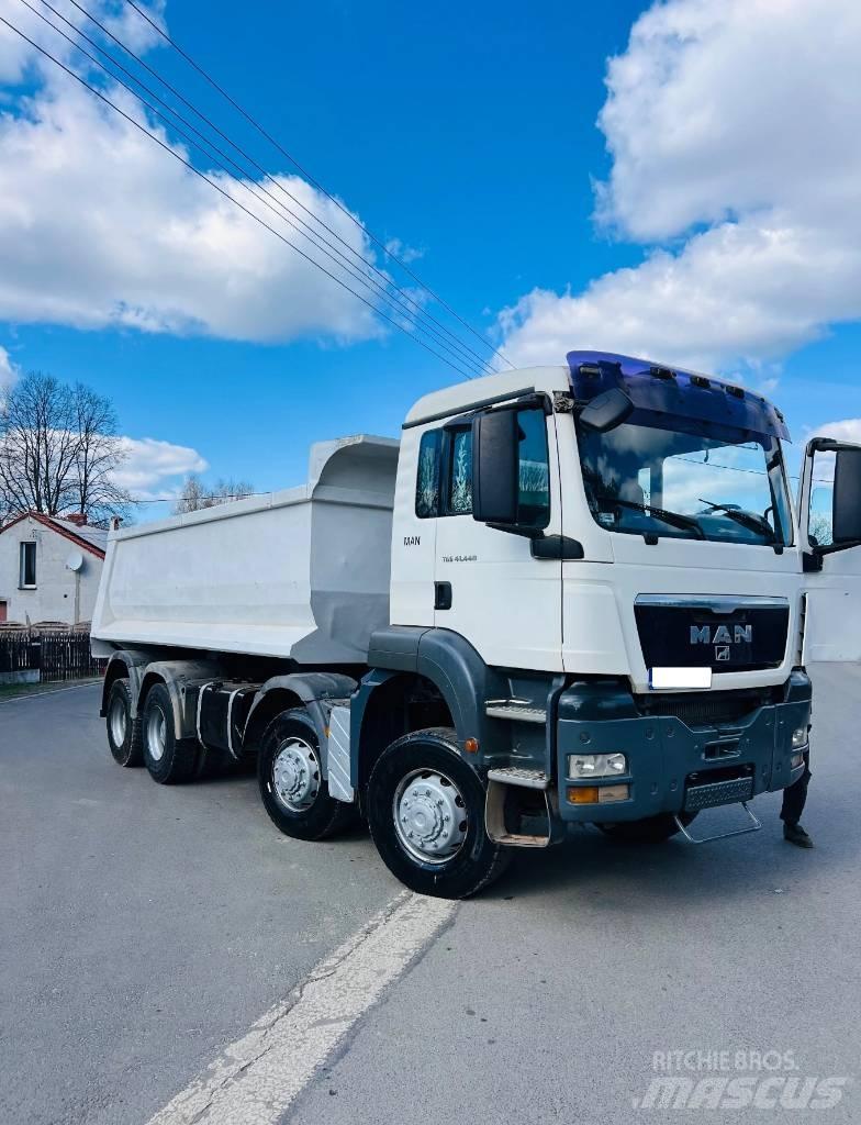 MAN TGS 41.440  8x8 شاحنات قلابة