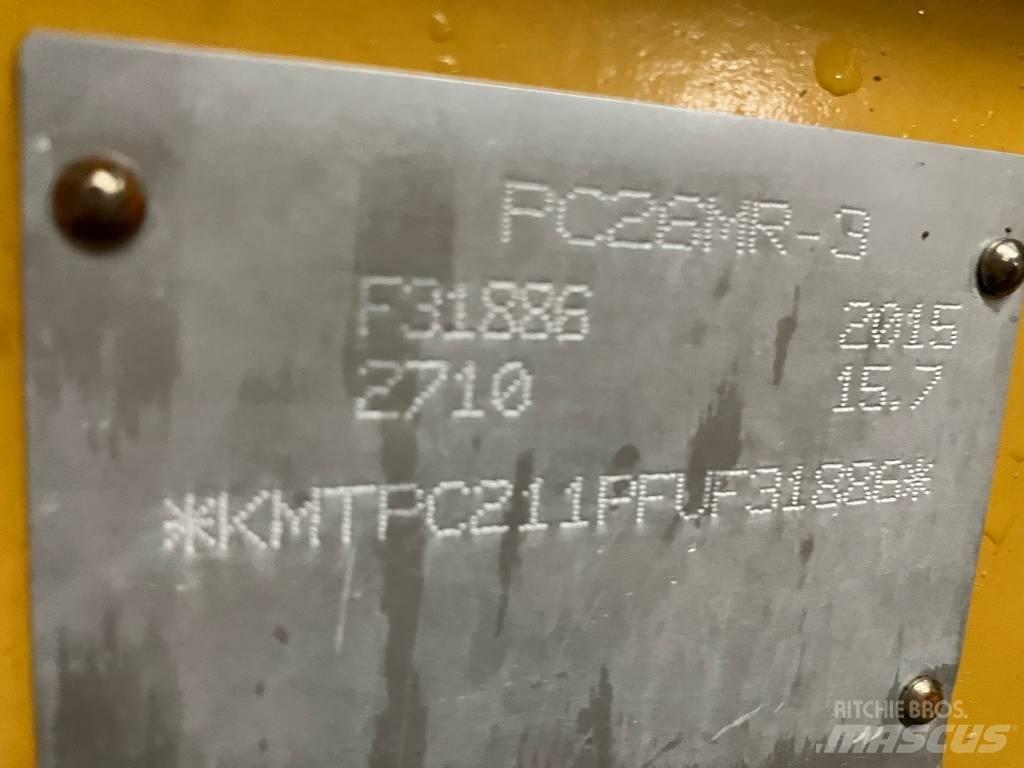 Komatsu PC 26 MR-3 حفارات صغيرة أقل من 7 طن (حفارات صغيرة)