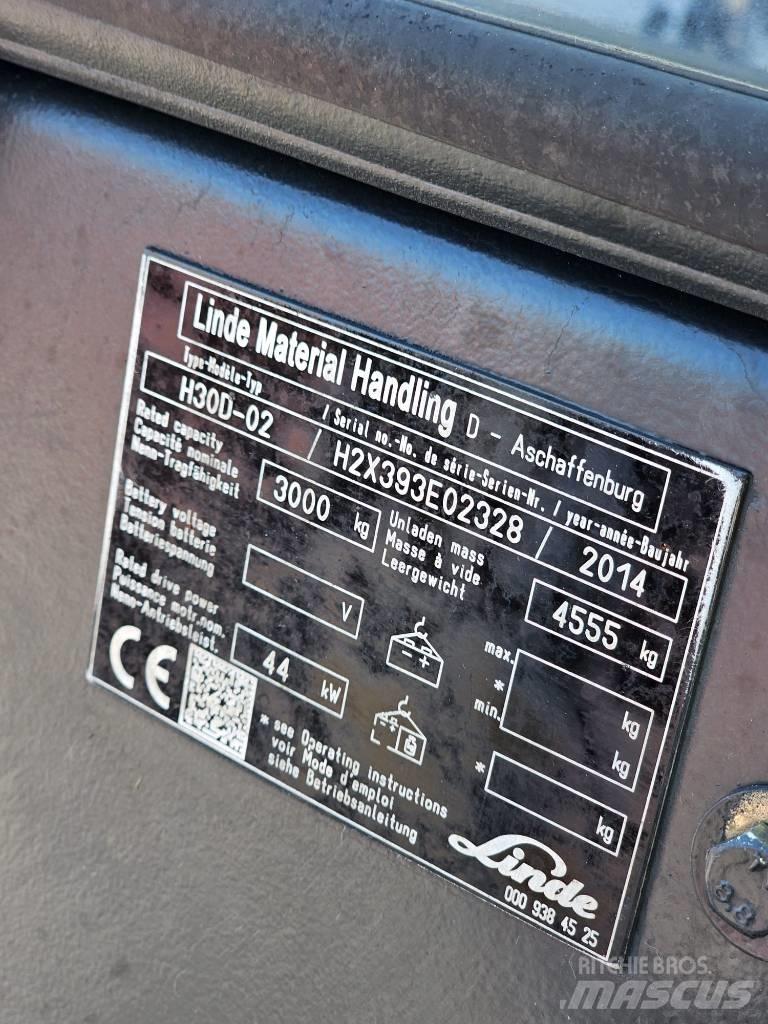 Linde H30D-02 شاحنات الديزل