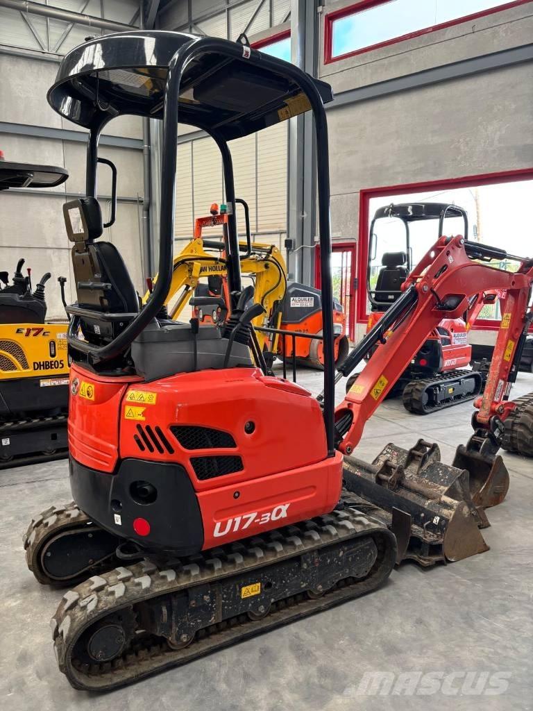 Kubota U 17-3 حفارات صغيرة أقل من 7 طن (حفارات صغيرة)