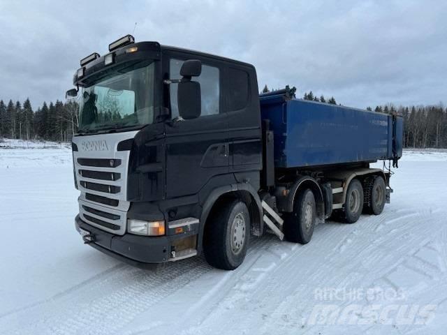 Scania R 500 شاحنات الرافعات الخطافية