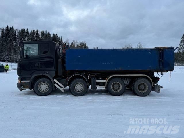 Scania R 500 شاحنات الرافعات الخطافية