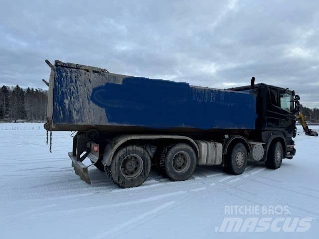 Scania R 500 شاحنات الرافعات الخطافية