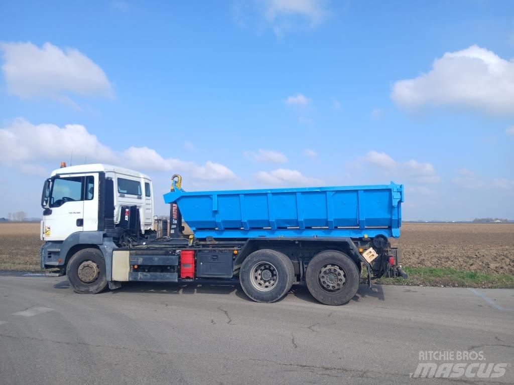 MAN TGS 26.360 شاحنات الرافعات الخطافية