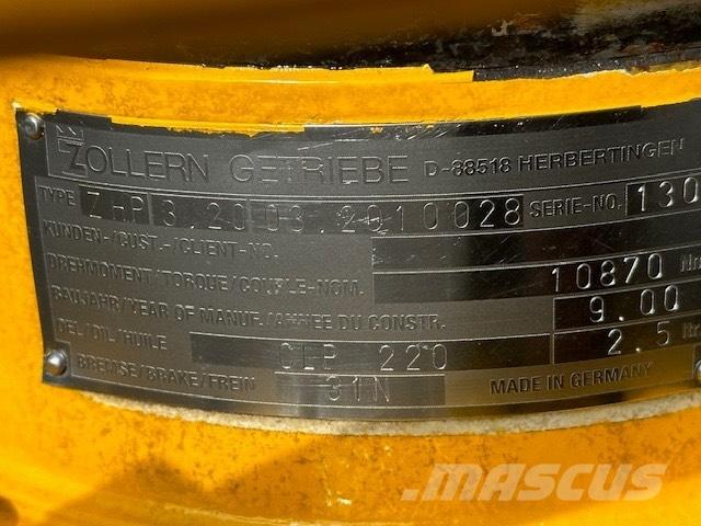  ZOLLERN  ZHP 3.20 أجهزة نقل