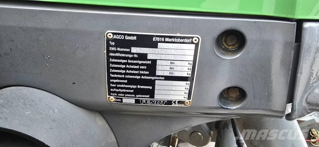 Fendt 936 Vario الجرارات
