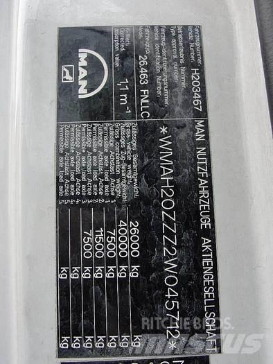 MAN 26.460 6X2 مقطورات أخرى