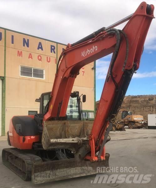 Kubota KX 080-4 حفارات وسط 7 طن - 12 طن