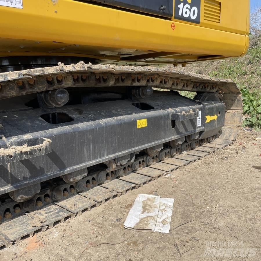Komatsu PC 160 حفارات زحافة