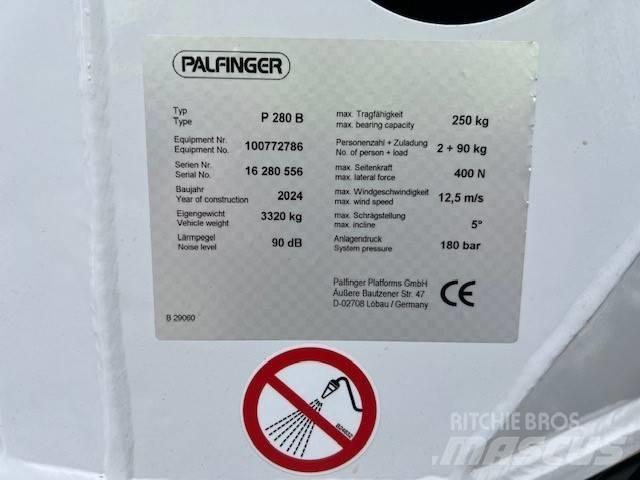 Palfinger P 280 B المنصات الهوائية المثبتة على شاحنة