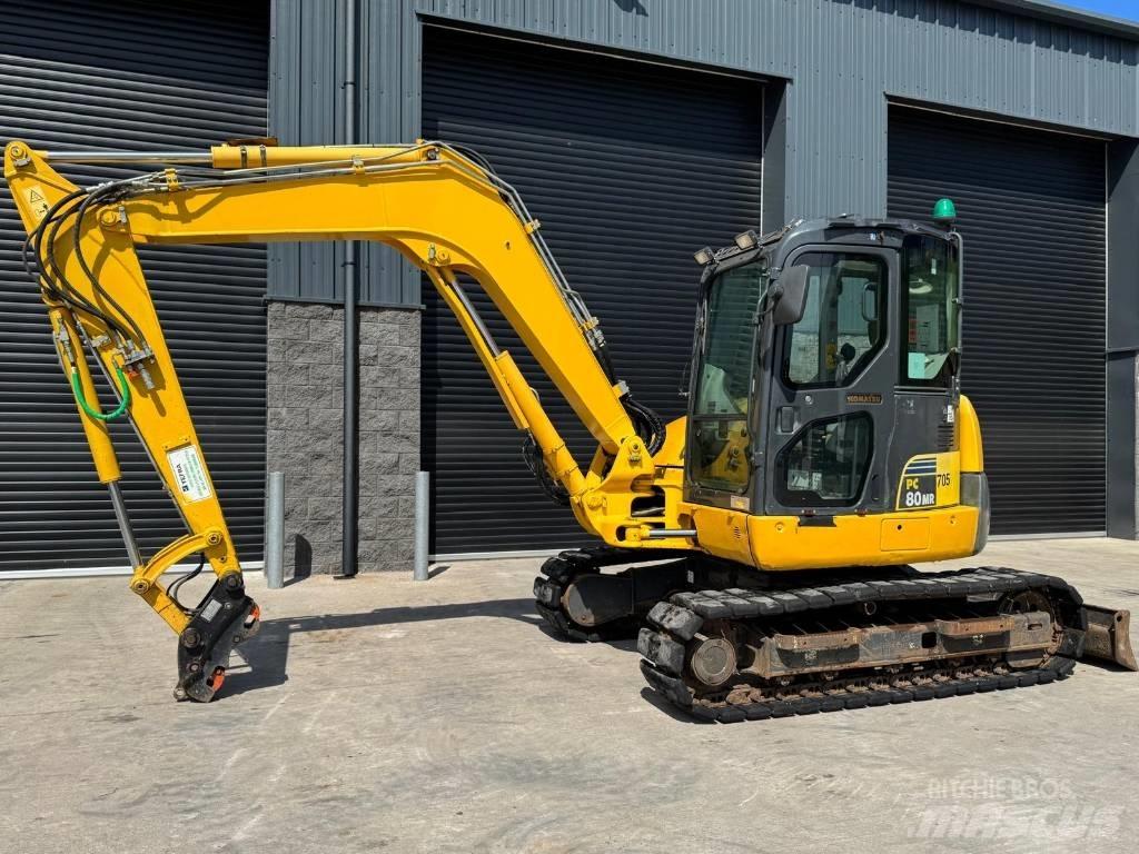 Komatsu PC 80 MR-3 حفارات وسط 7 طن - 12 طن