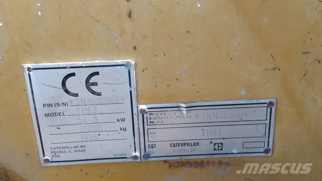CAT TH63 مناولات متداخلة