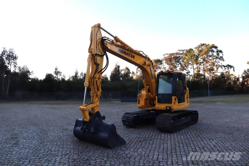 Komatsu PC138US-8 حفارات زحافة