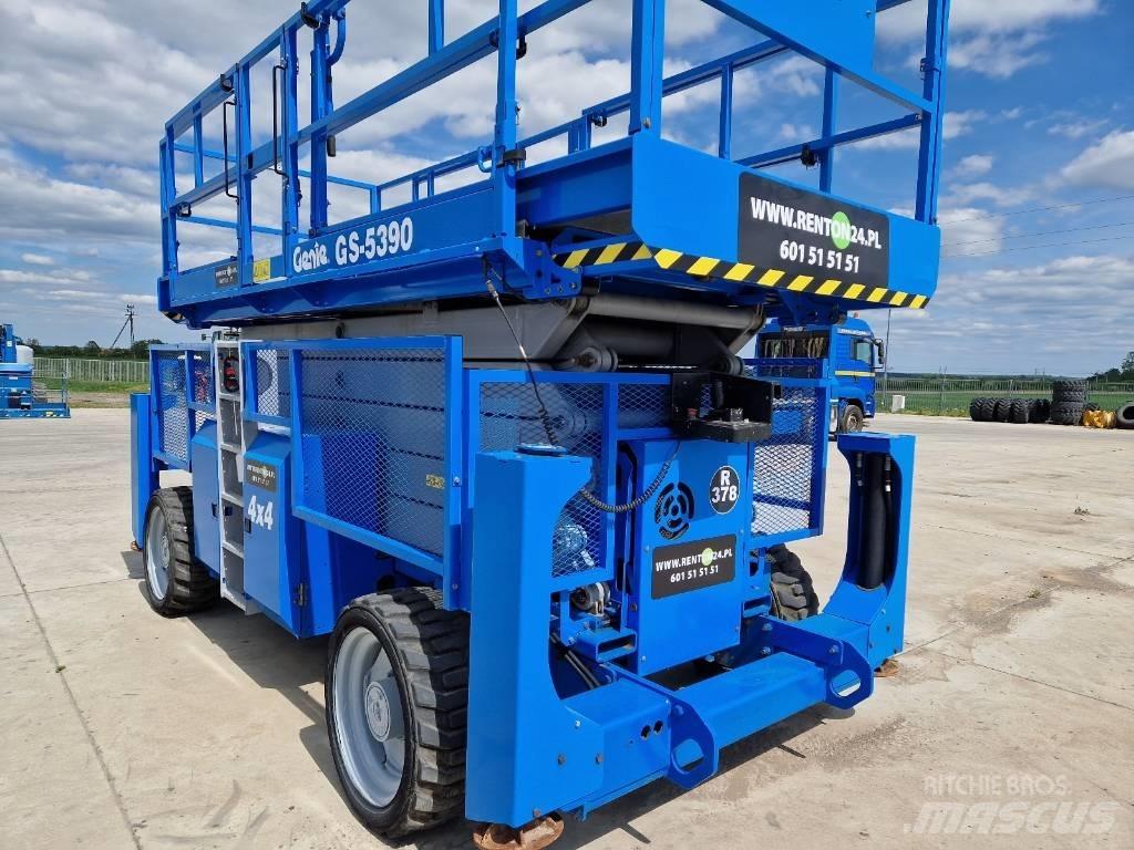 Genie GS 5390 R378 رافعات مقصية الشكل