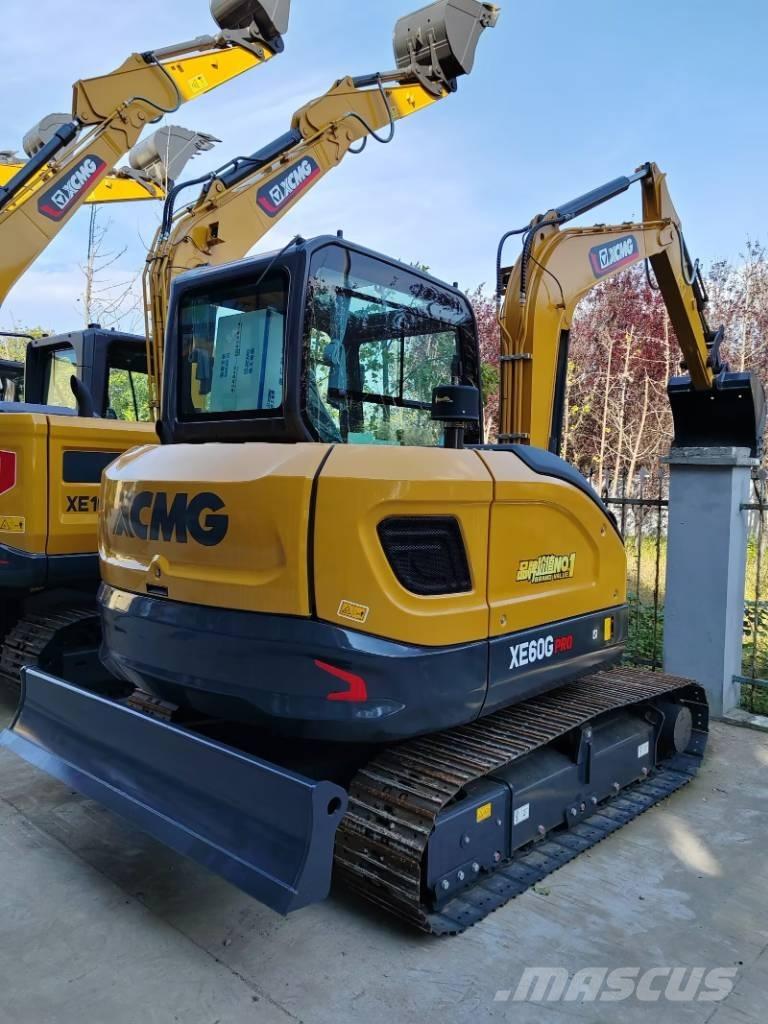 XCMG XE 60 G PRO حفارات زحافة