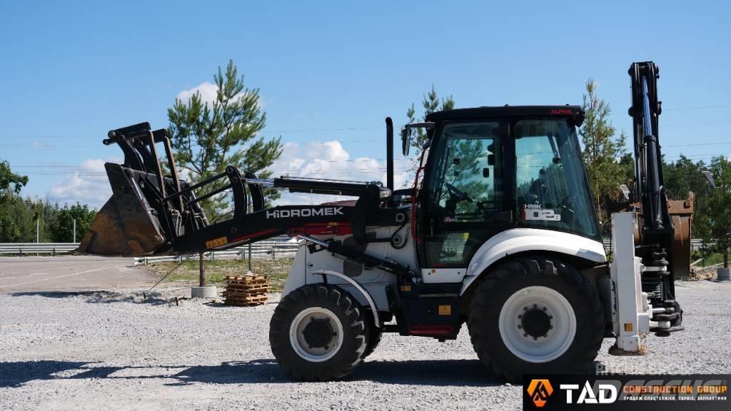 Hidromek HMK 102 B لوادر ذات جرافات عكسية