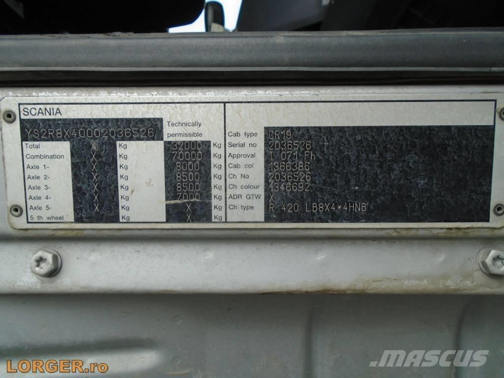 Scania R 420 شاحنات خرسانة