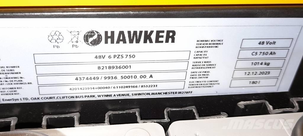 Yale ERP 18 VF LWB شاحنات ذات رافعات شوكية تعمل بالكهرباء