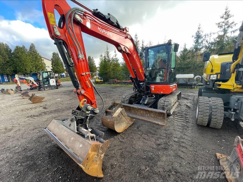 Kubota U 56-5 حفارات صغيرة أقل من 7 طن (حفارات صغيرة)