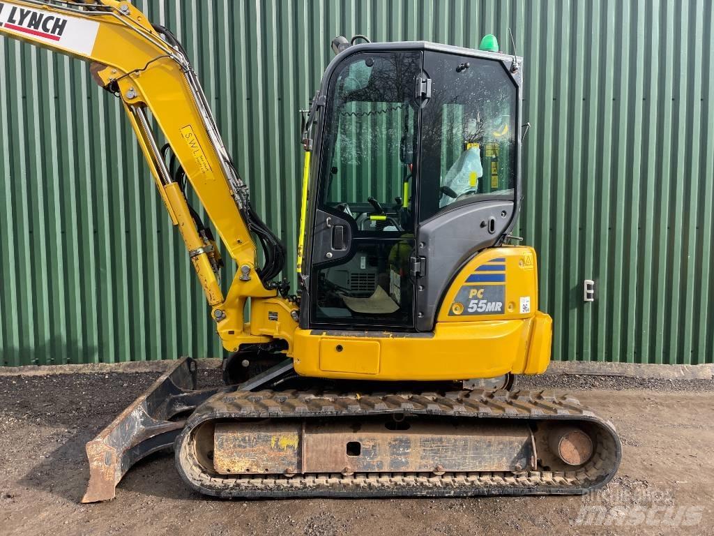 Komatsu PC 55 MR حفارات صغيرة أقل من 7 طن (حفارات صغيرة)