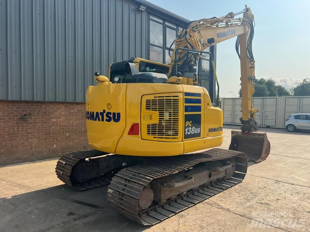 Komatsu PC138US-11 حفارات زحافة