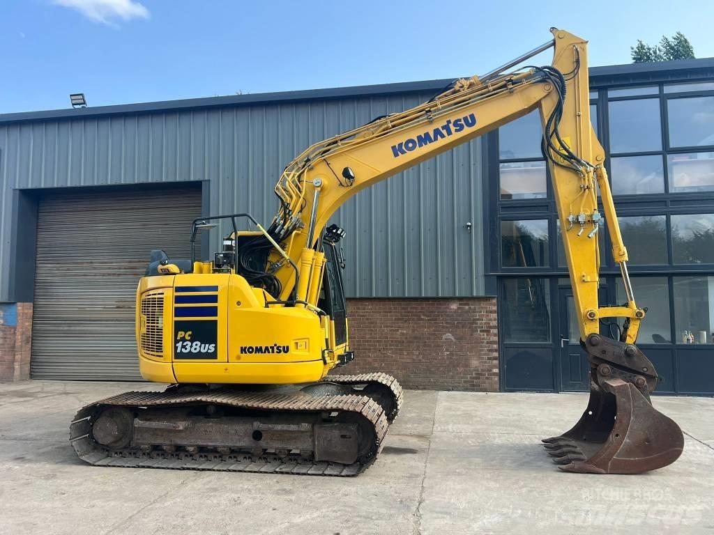 Komatsu PC138US-11 حفارات زحافة