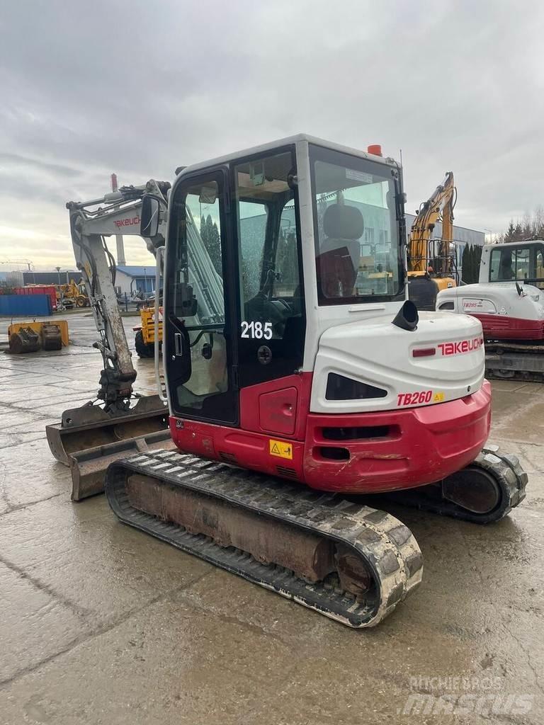 Takeuchi TB260 حفارات صغيرة أقل من 7 طن (حفارات صغيرة)