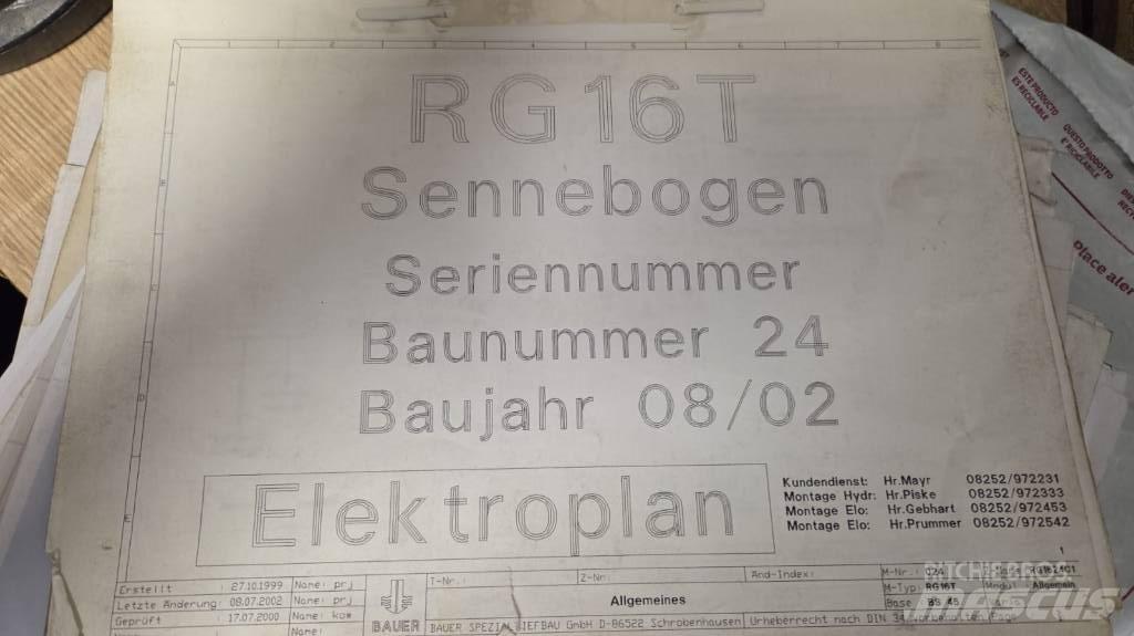 Bauer RTG 16T دقاقات خوازيق هزازة