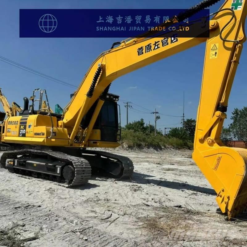 Komatsu PC 210 حفارات زحافة