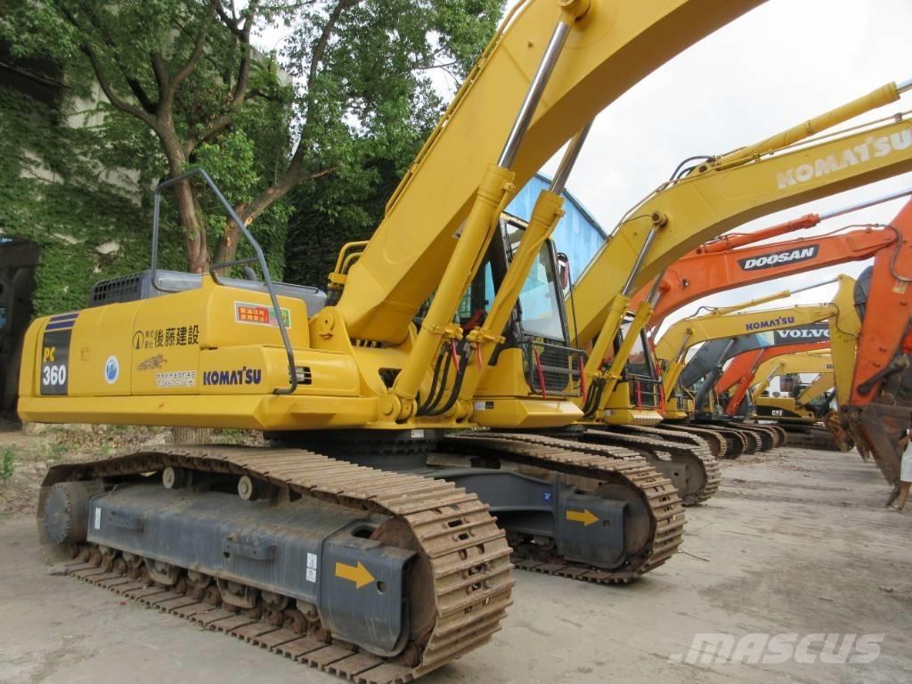 Komatsu PC 360-7 حفارات زحافة