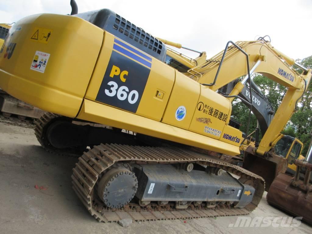 Komatsu PC 360-7 حفارات زحافة