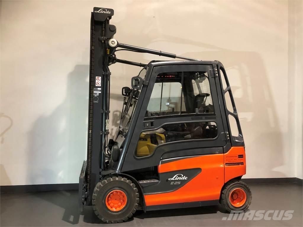 Linde E25-01 شاحنات ذات رافعات شوكية تعمل بالكهرباء