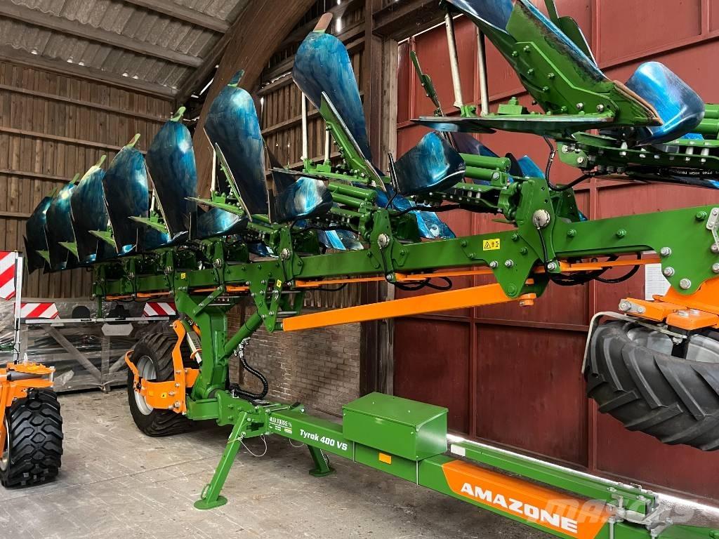 Amazone Tyrok 400 VS محاريث عكسية