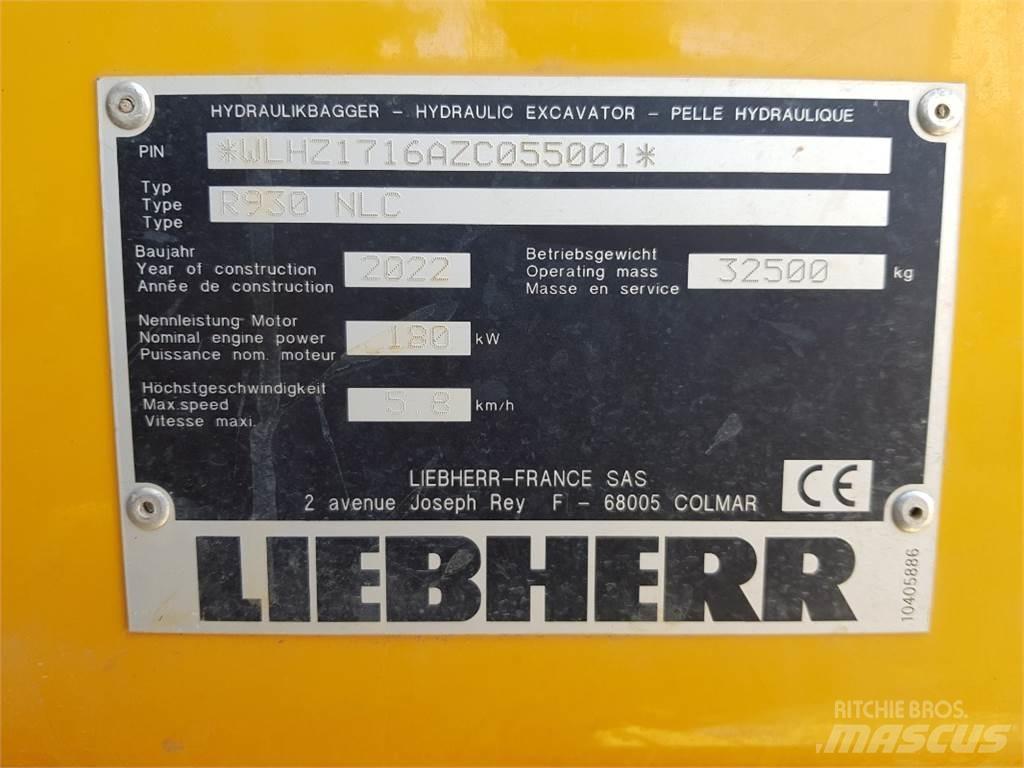 Liebherr R930 حفارات زحافة