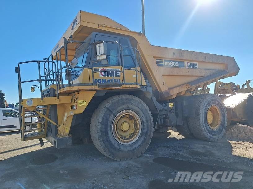 Komatsu HD605-7EO شاحنات المخلفات الصلبة