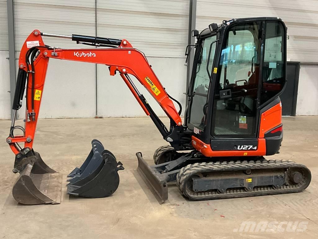 Kubota U 27-4 HI حفارات صغيرة أقل من 7 طن (حفارات صغيرة)