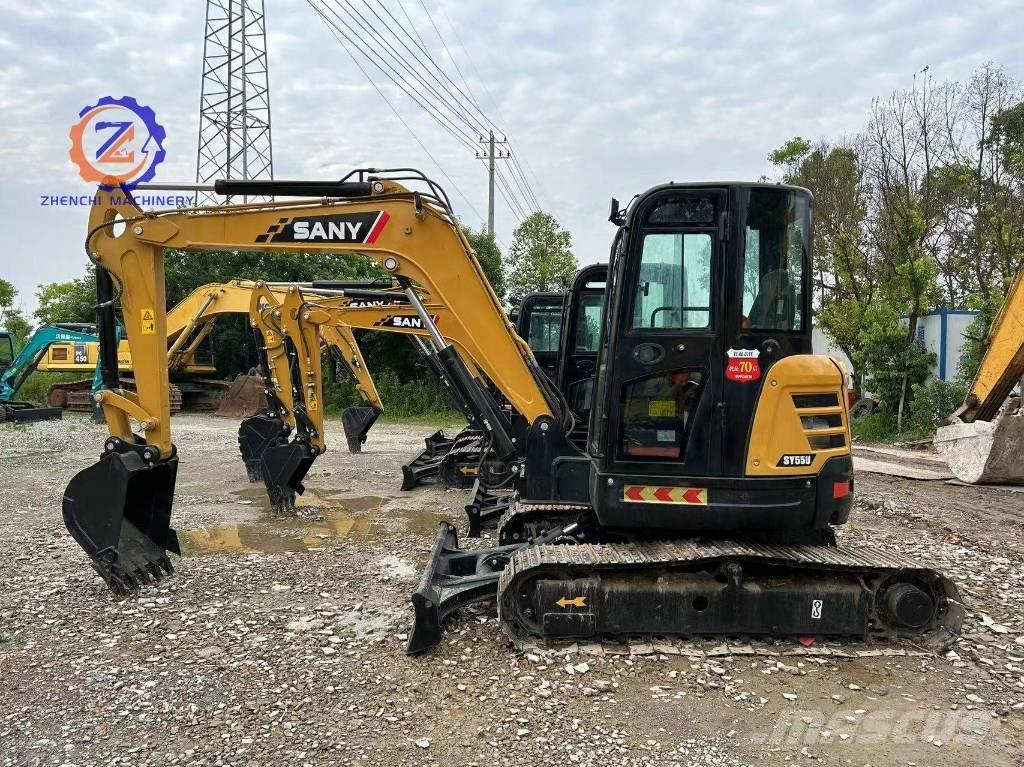 Sany SY 55 U حفارات صغيرة أقل من 7 طن (حفارات صغيرة)