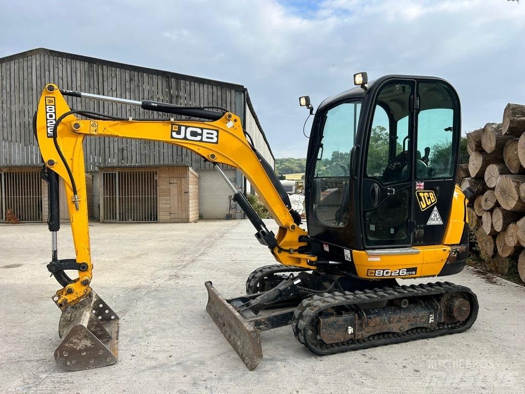 JCB 8026 CTS حفارات صغيرة أقل من 7 طن (حفارات صغيرة)