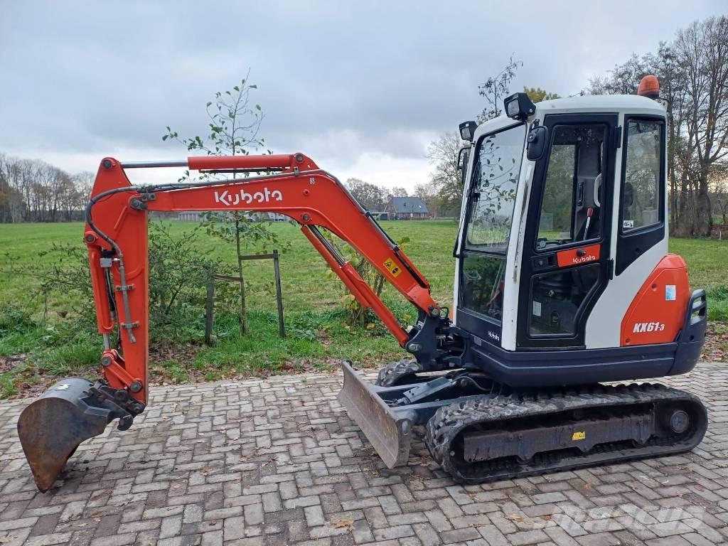 Kubota KX 61-3 حفارات صغيرة أقل من 7 طن (حفارات صغيرة)