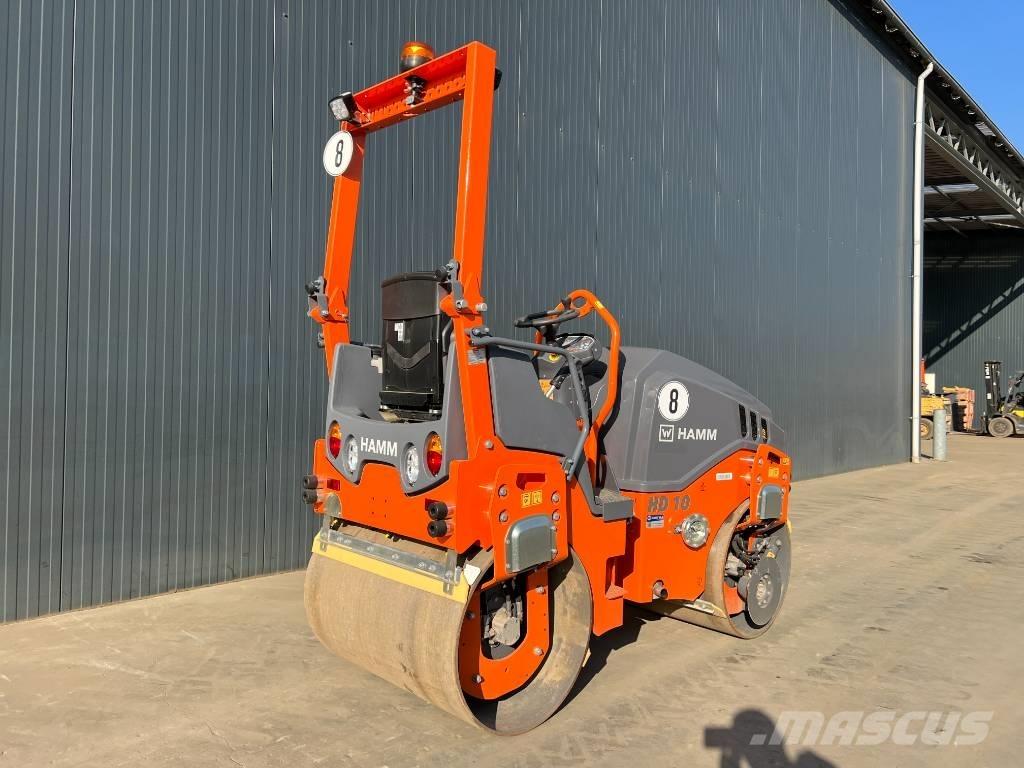 Hamm HD10 VV مداحل ثنائية الاسطوانة